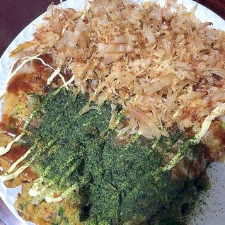 栄養価満点の無水大根お好み焼き